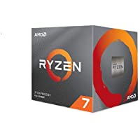 Los mejores  - AMD Ryzen 7 3800X- Procesador con Disipador de Calor Wraith Prism (32 Mb- 8 Núcleos- Velocidad de 4.5 Ghz- 105 W)